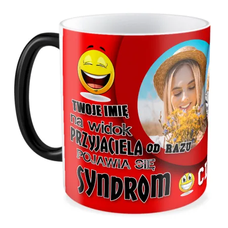 FOTO Kubek magiczny 330ml dla PRZYJACIÓŁ